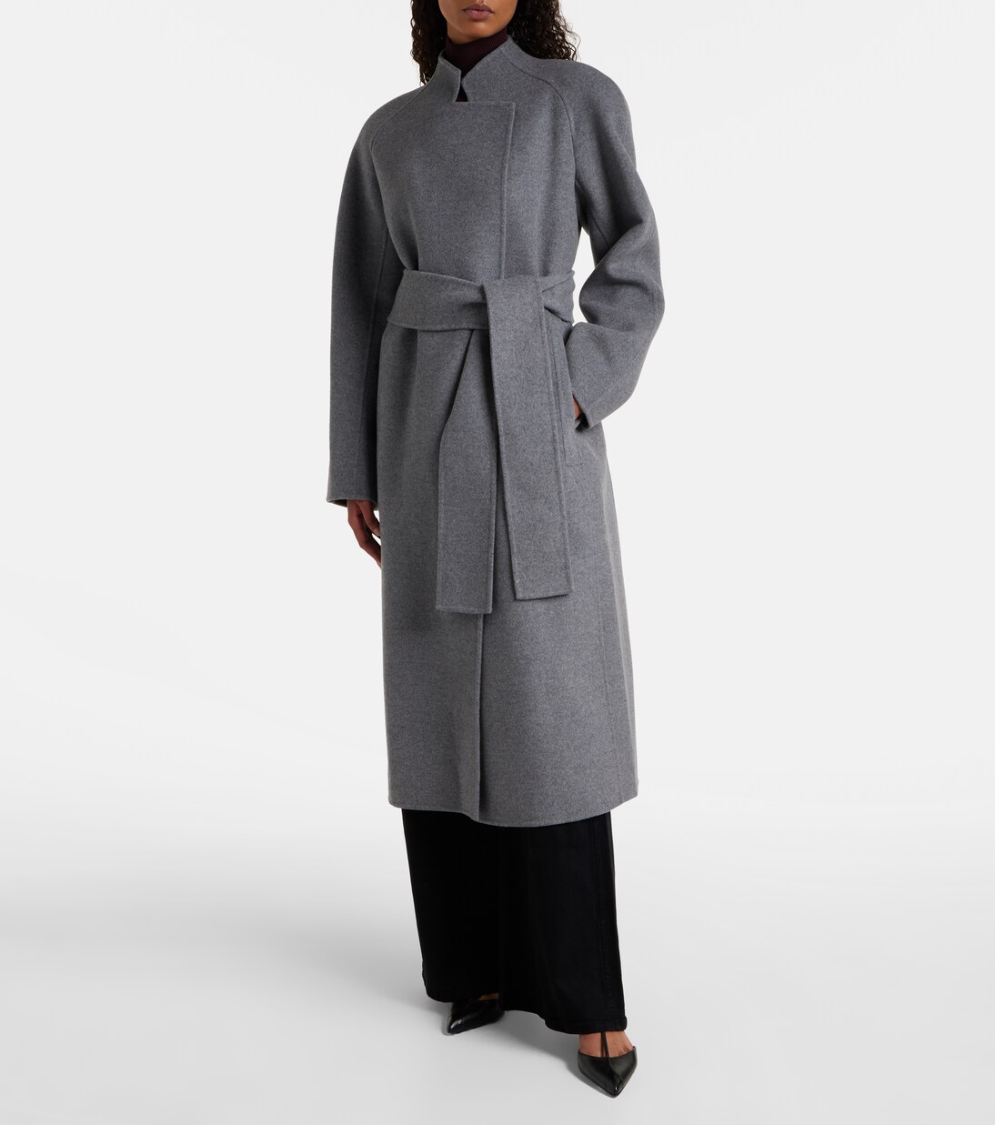 Deena wool wrap coat | Khaite