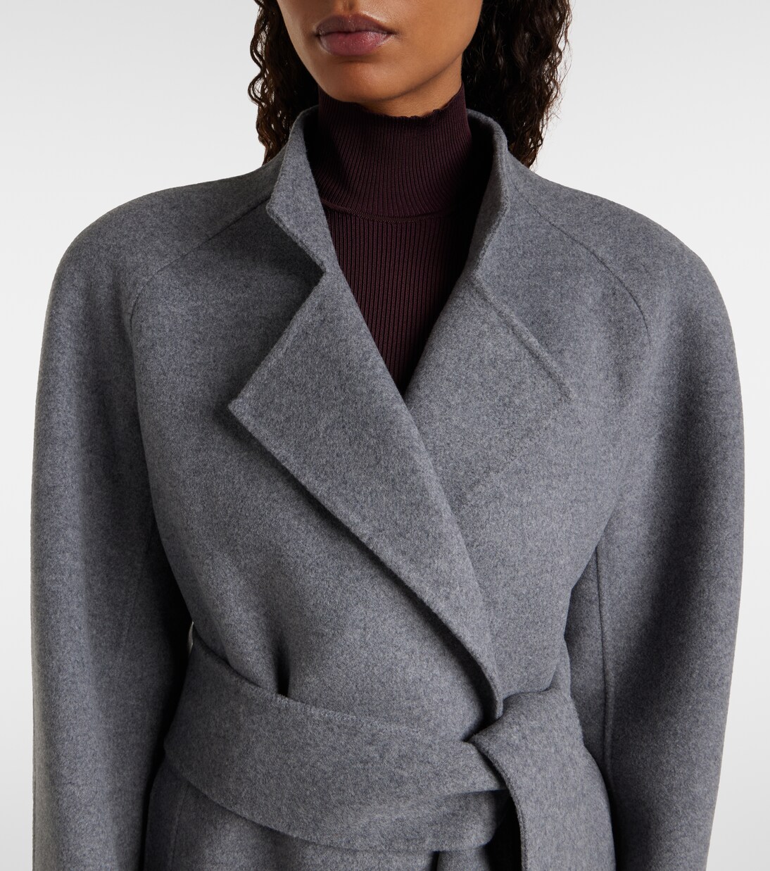 Deena wool wrap coat | Khaite
