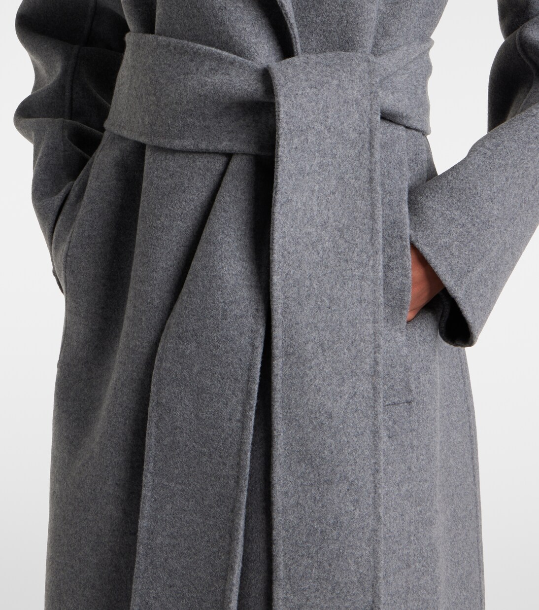 Deena wool wrap coat | Khaite