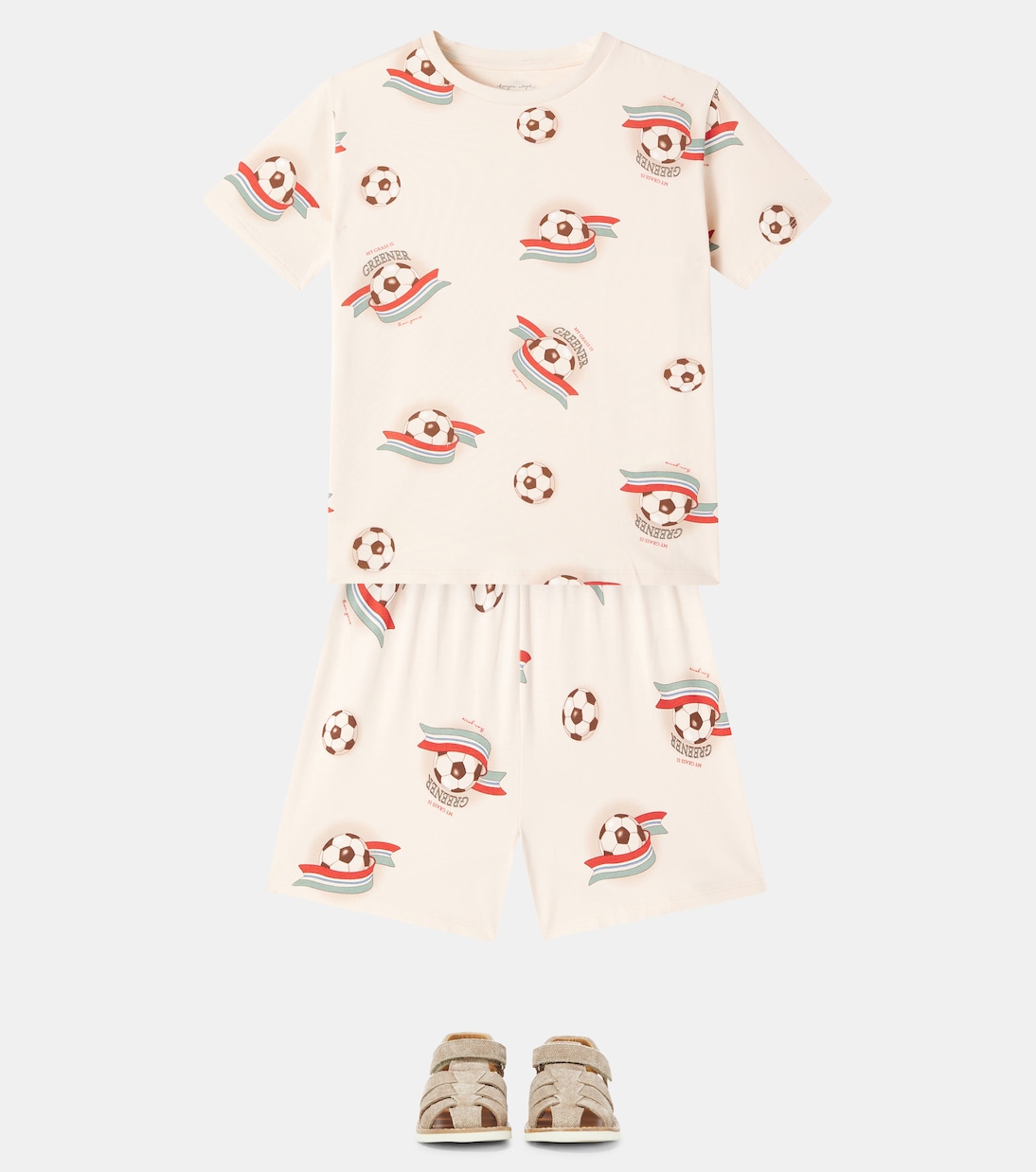 Ensemble t-shirt et short | Konges Sløjd