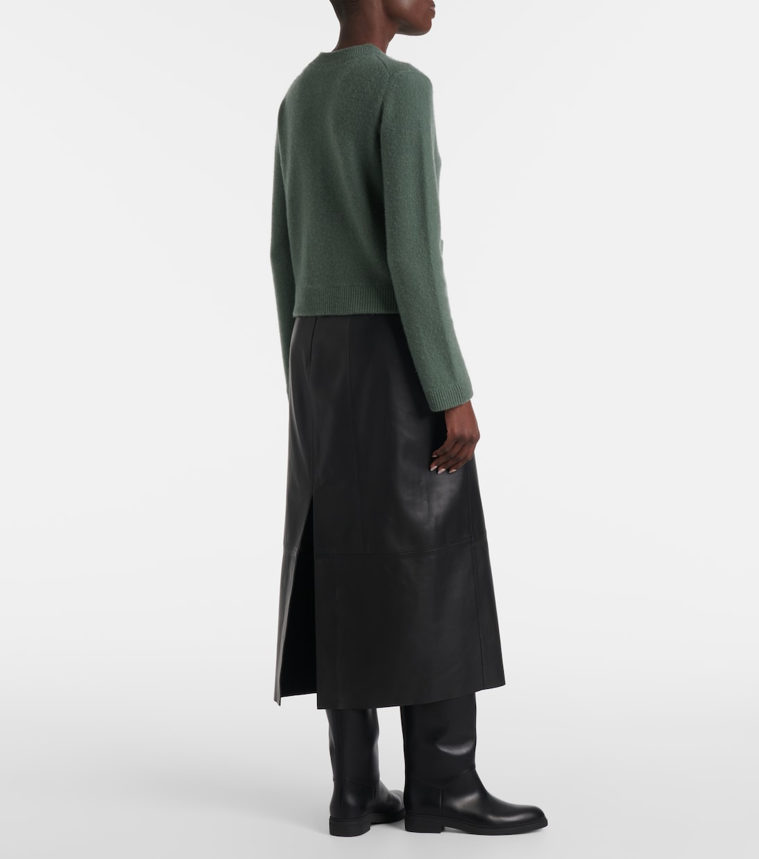 Cardigan Shrunken Boiled aus Strick | Vince