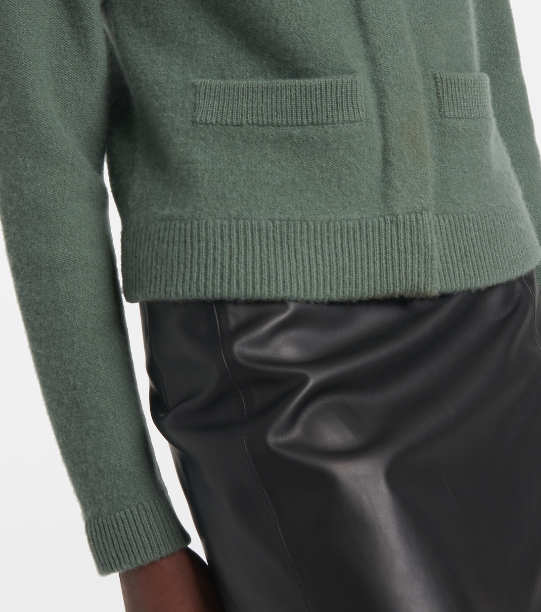 Cardigan Shrunken Boiled aus Strick | Vince