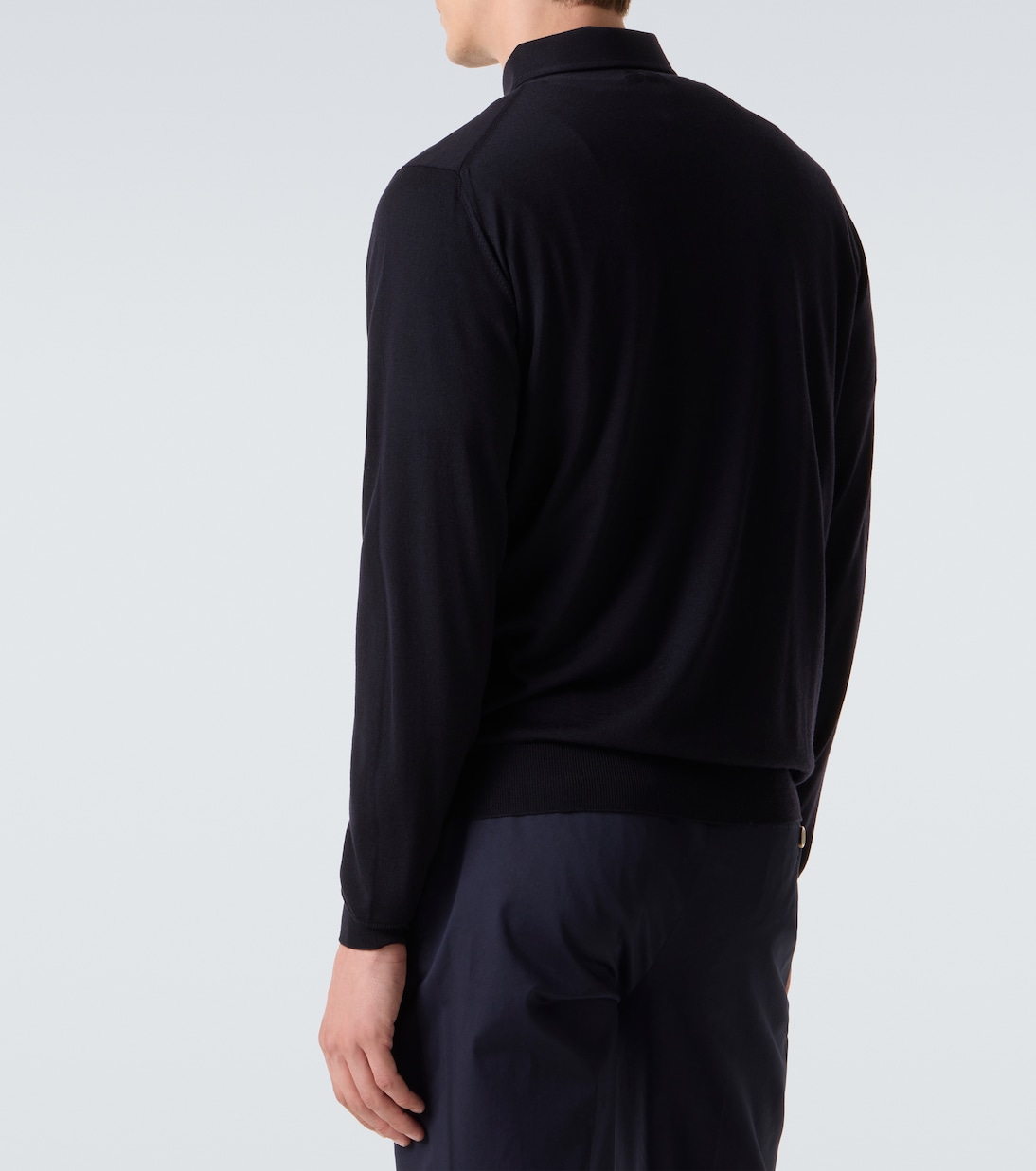 Virgin wool polo sweater | Lardini