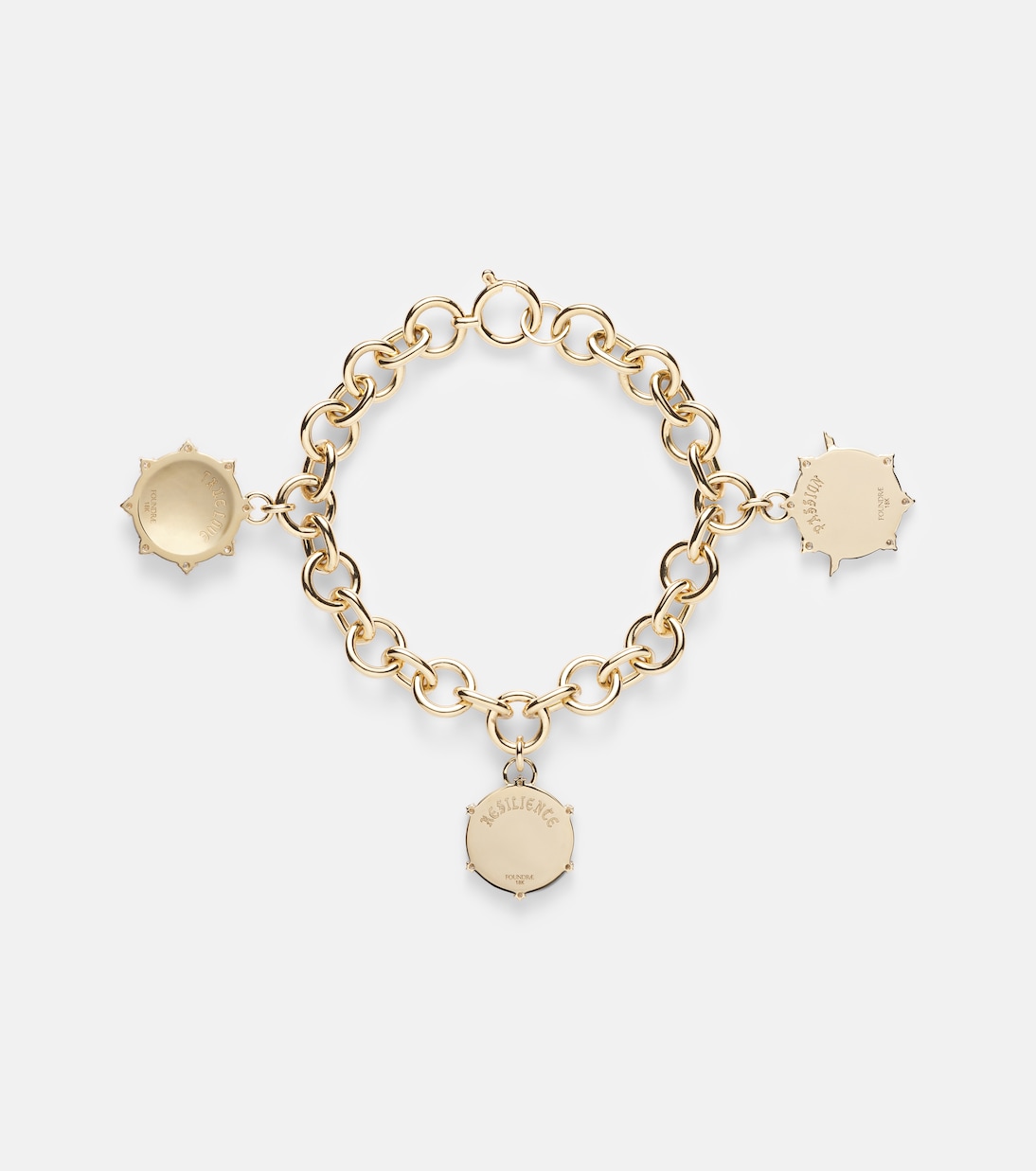 Armband Resilience and Blossom aus 18kt Gelbgold mit Diamanten | FoundRae