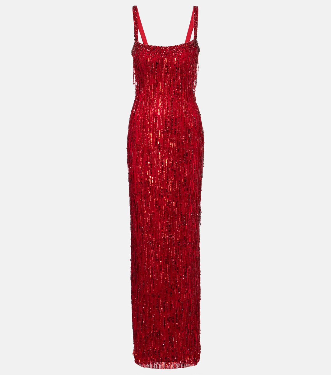Robe longue Fleur à sequins | Jenny Packham