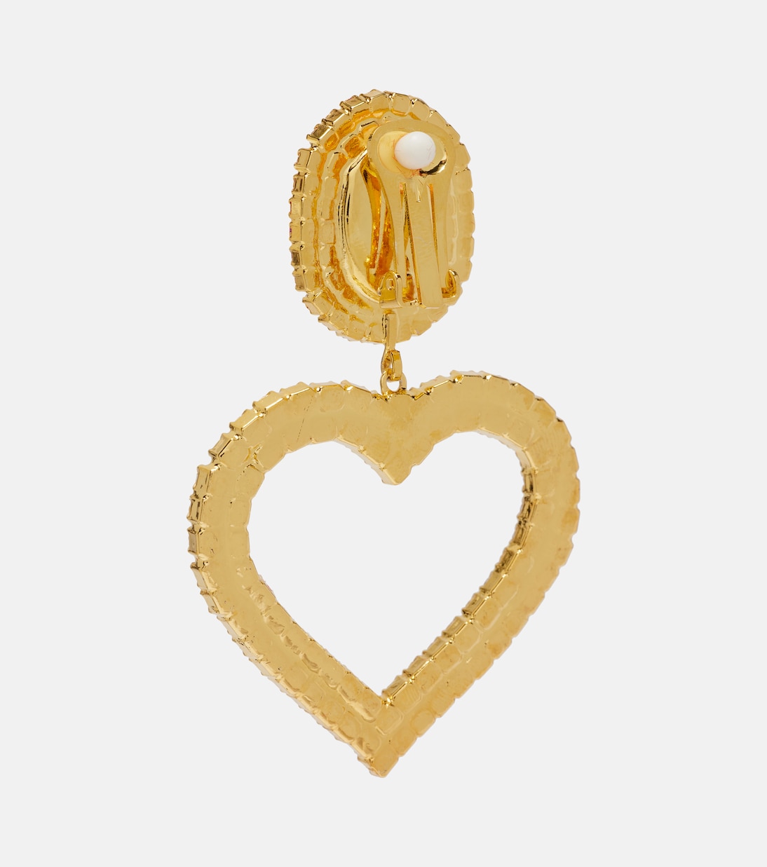 Orecchini a clip con cristalli | Magda Butrym