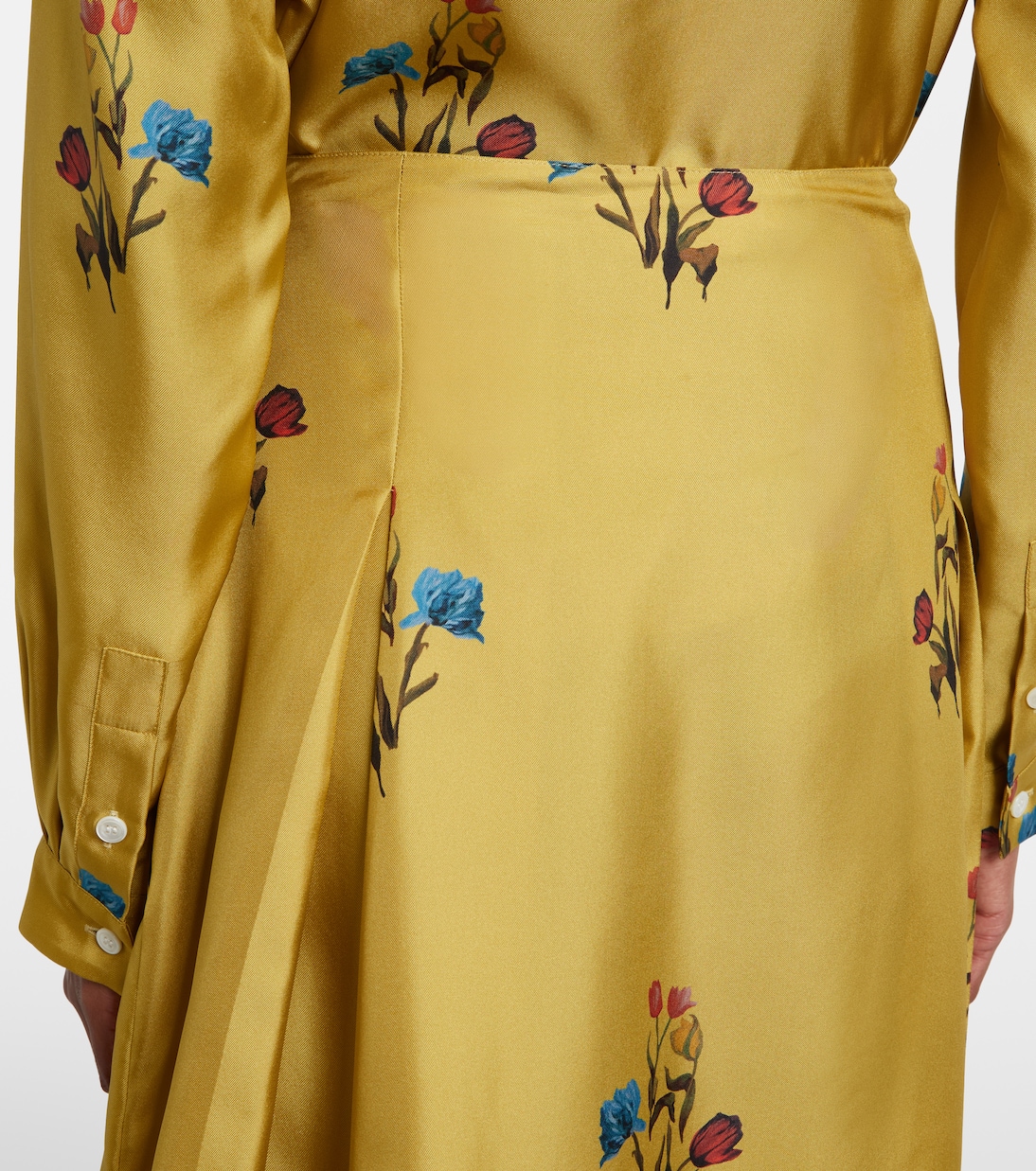 Midirock aus Seide | Marni