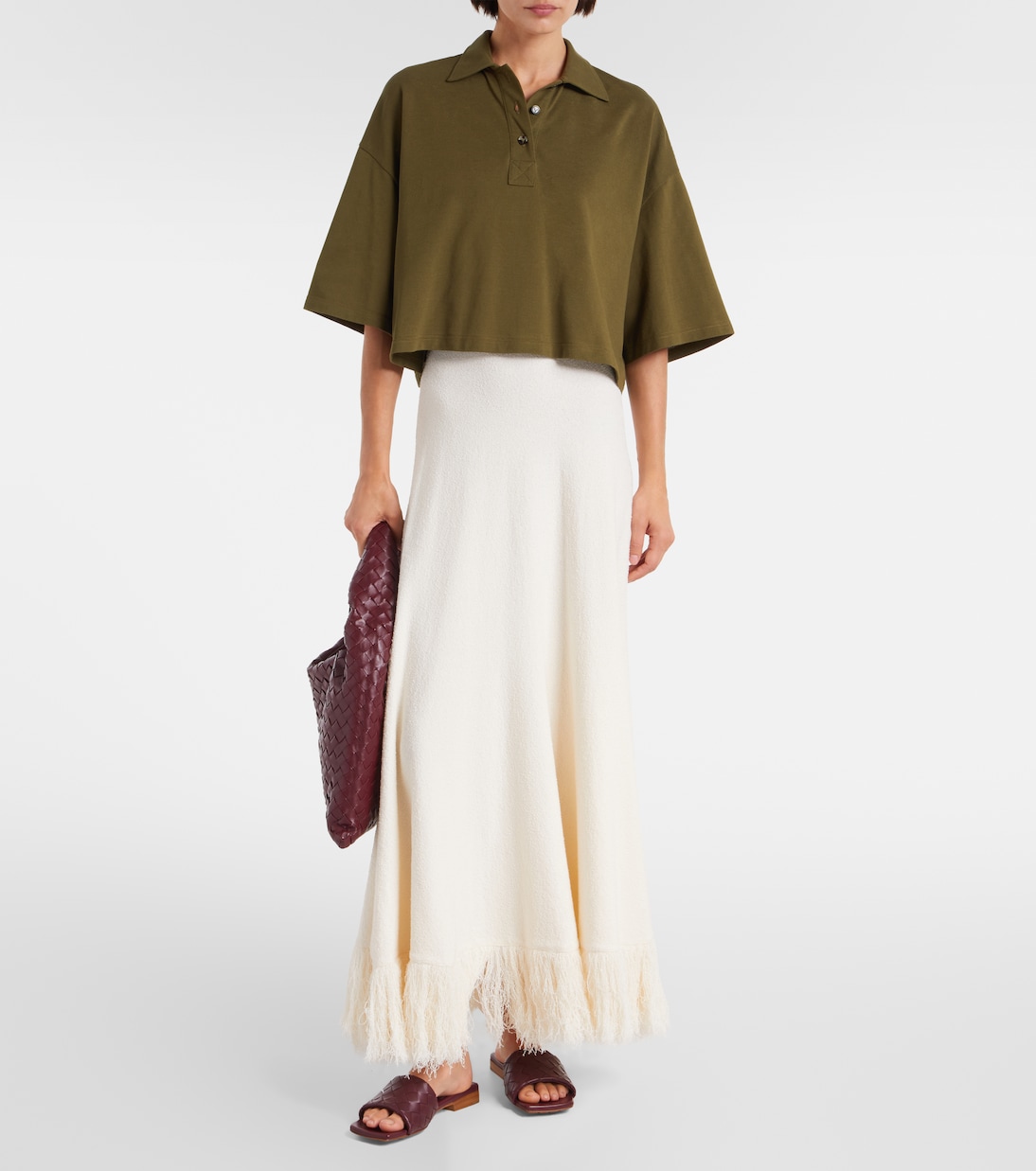 Parco Intrecciato leather slides | Bottega Veneta