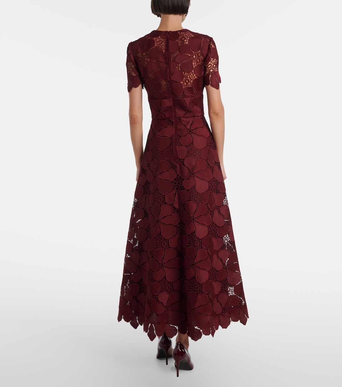 Maxikleid aus Guipure-Spitze | Elie Saab
