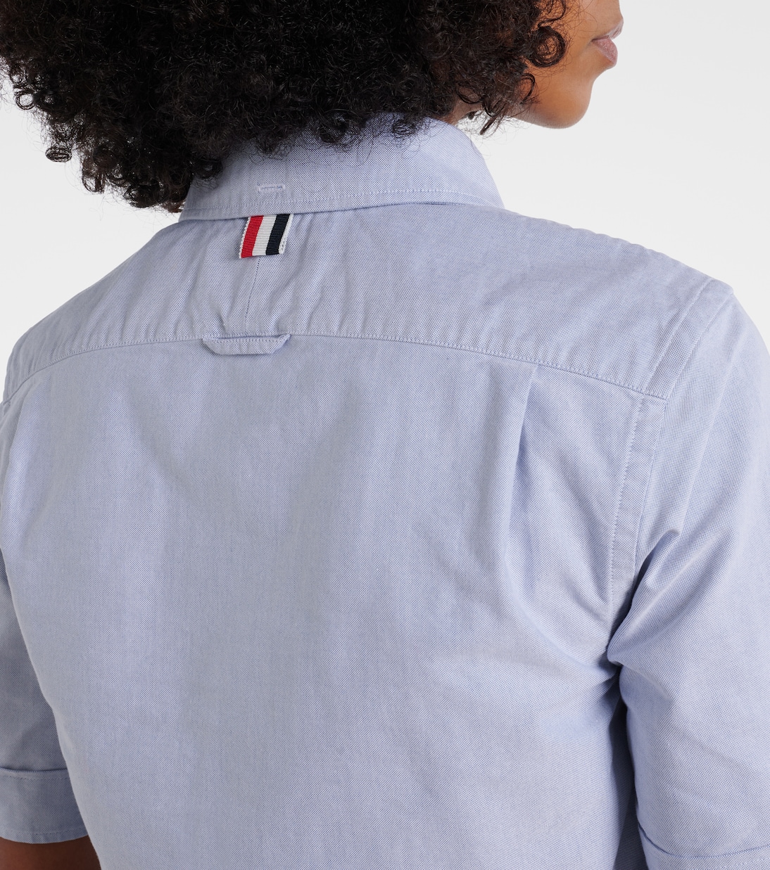 Cropped cotton shirt  | Thom Browne