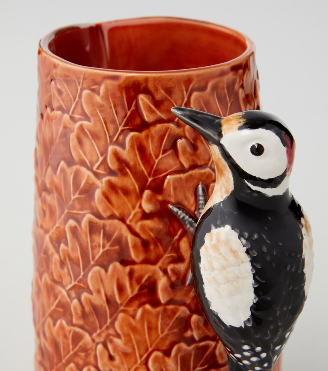 Gudrun Medium earthenware pitcher by Claudia Schiffer | Bordallo Pinheiro