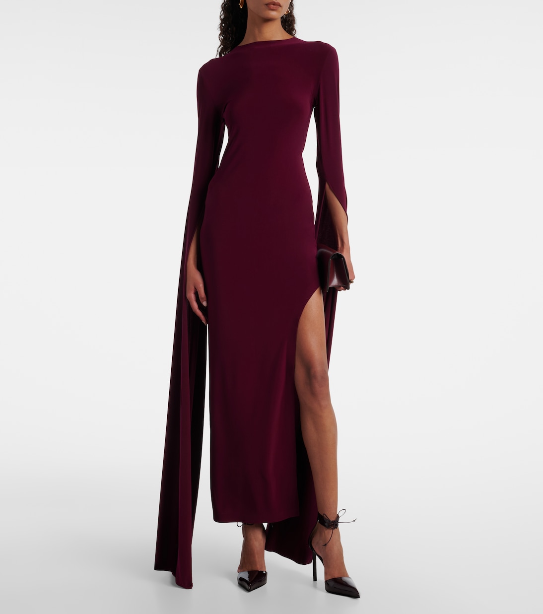 Side-slit gown | Norma Kamali