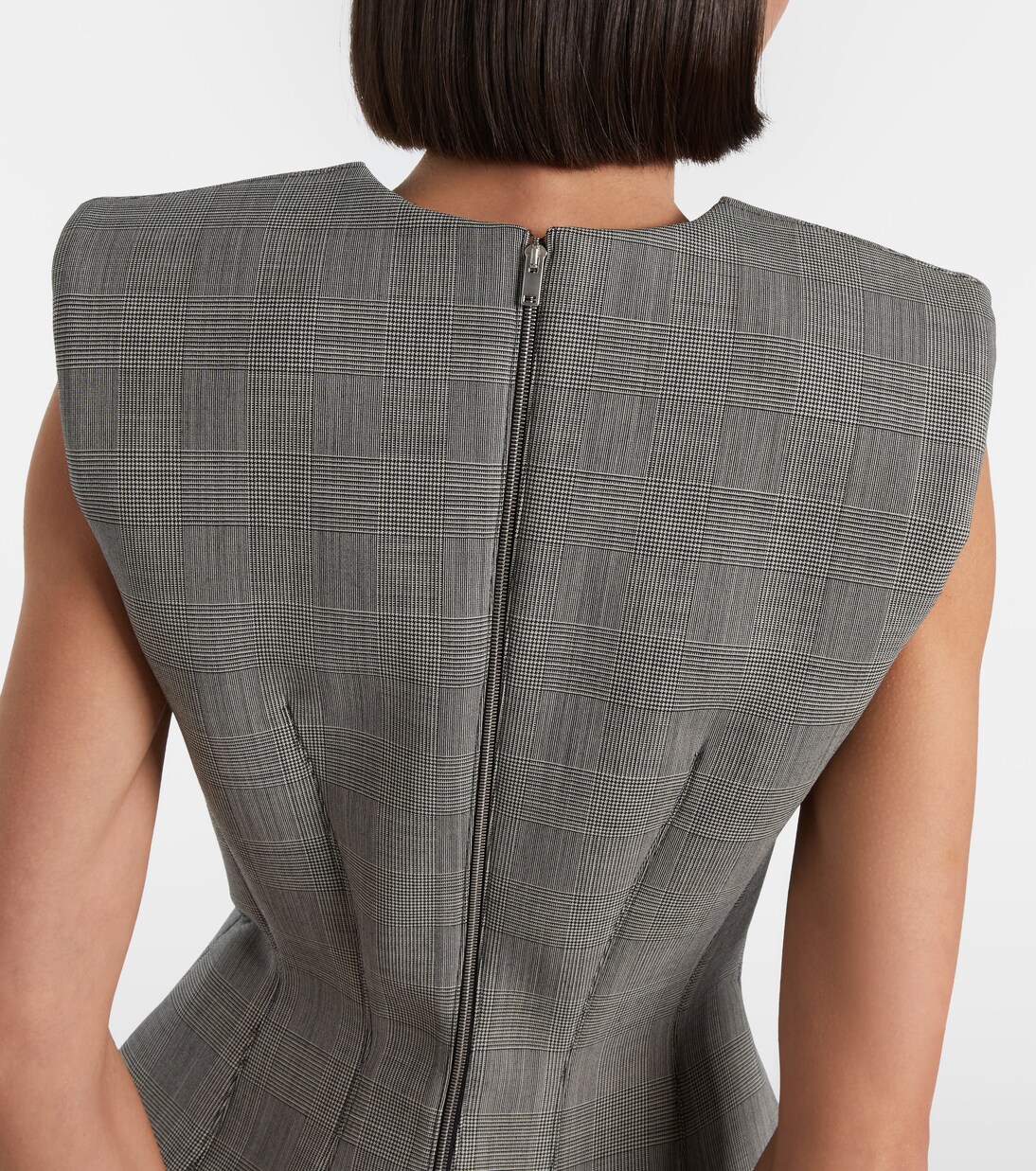 Minikleid aus einem Wollgemisch | Mugler