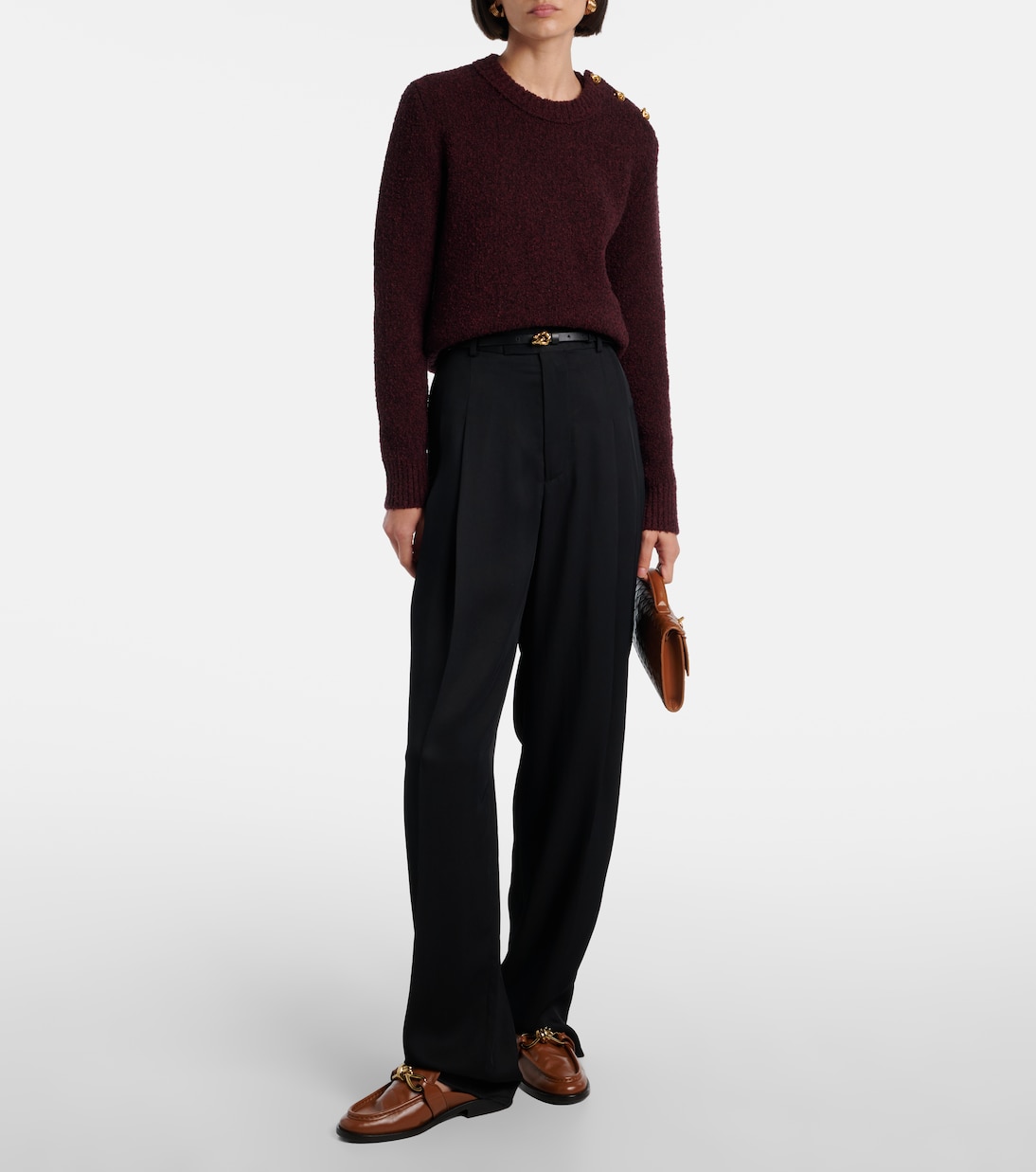 Astaire Knot leather mules | Bottega Veneta