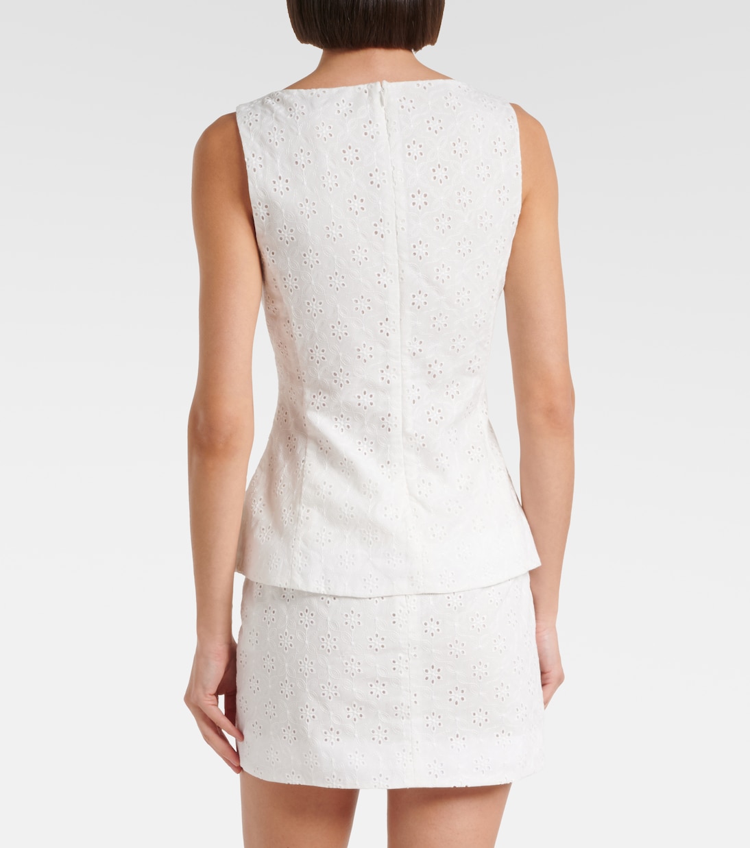 Olivia broderie anglaise top  | Faithfull