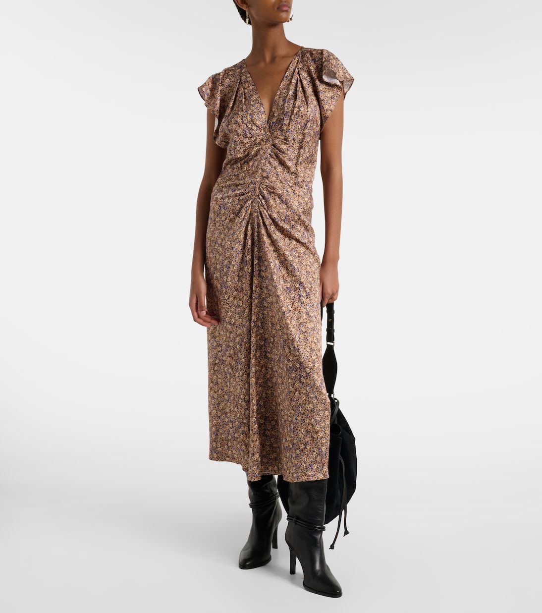 Midikleid Lyndsay aus Jacquard | Isabel Marant