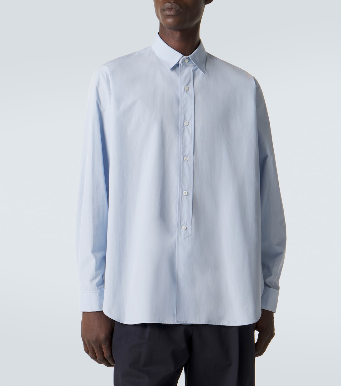 Camisa Melchior de popelín de algodón | The Row