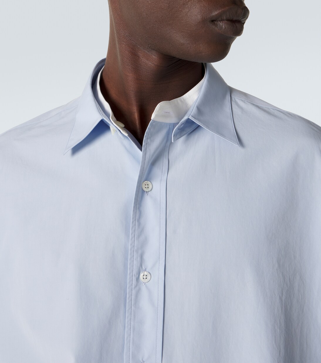 Camisa Melchior de popelín de algodón | The Row