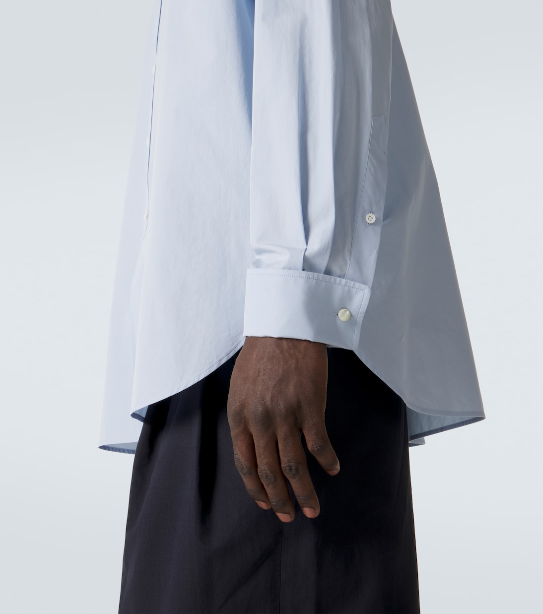 Camisa Melchior de popelín de algodón | The Row