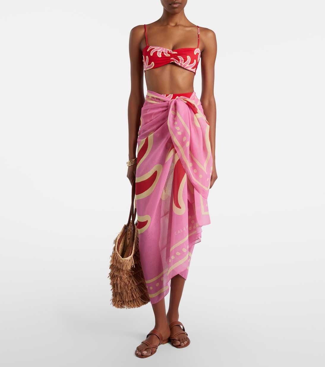 Bedruckter Pareo Luana | Cala de la Cruz