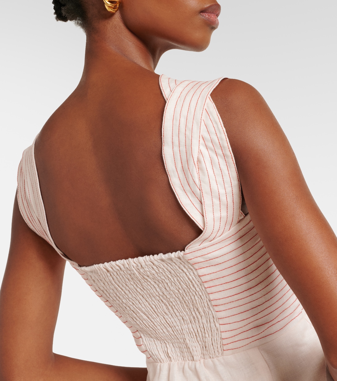 Midikleid aus Leinen | Farm Rio