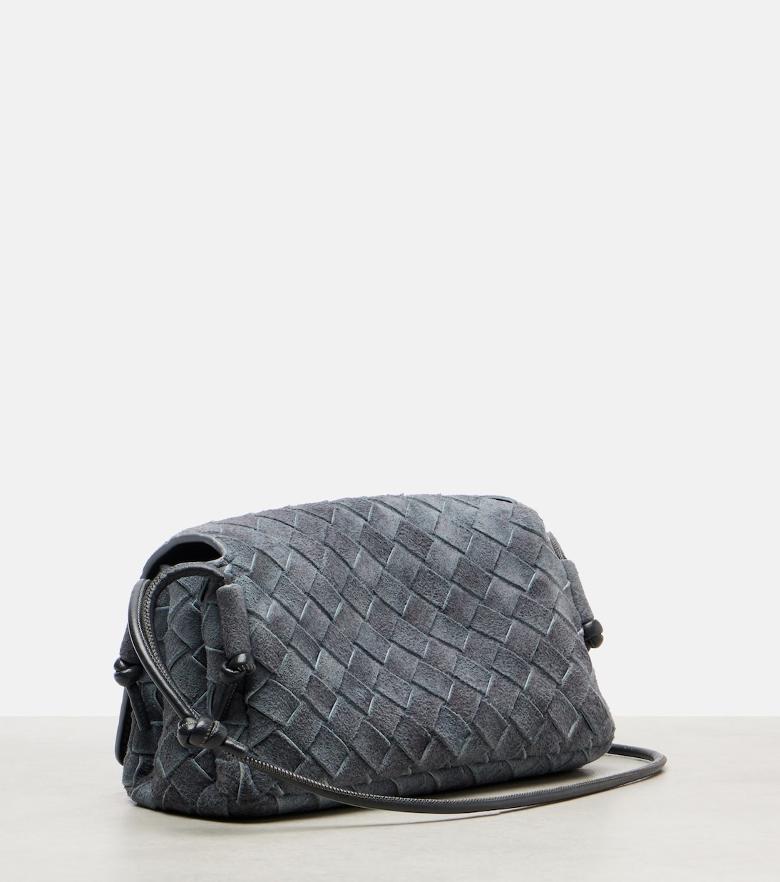 Crossbody Bag Notturno aus Veloursleder | Bottega Veneta