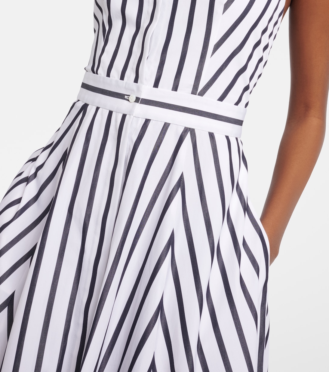 Robe chemise Eldred en coton à rayures | Ralph Lauren Collection