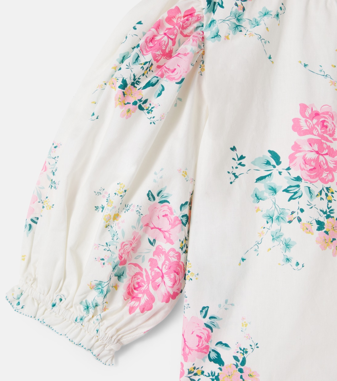 Floral cotton top | C'era Una Volta