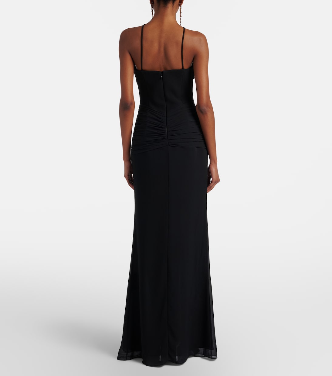Astros embellished draped gown | Rebecca Vallance