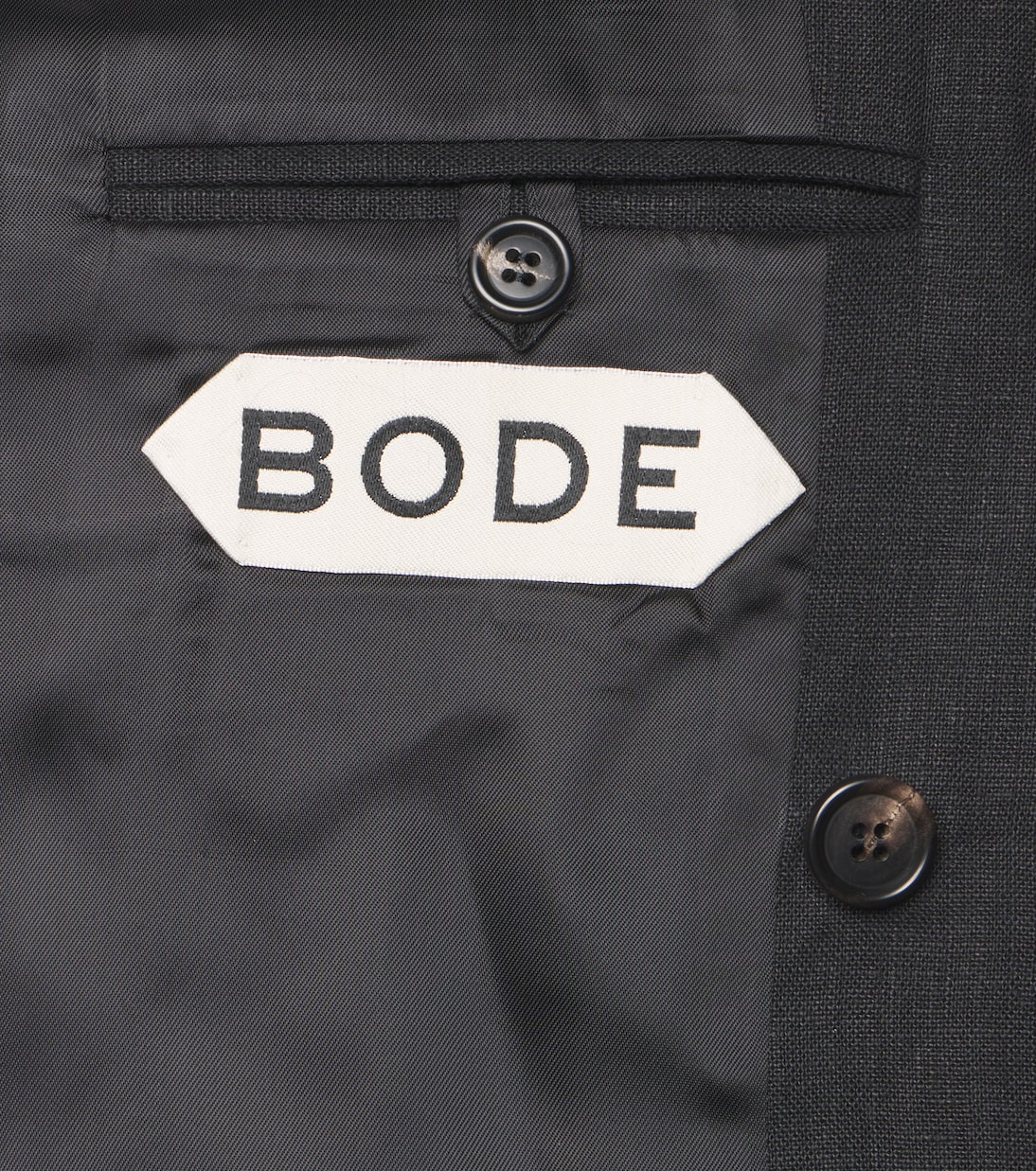 Anzugjacke Bullion Card aus Leinen | Bode