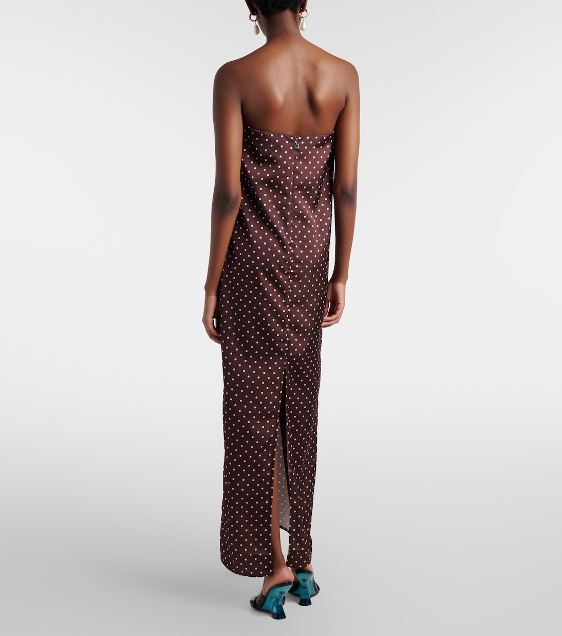 Robe aus Satin | Rotate