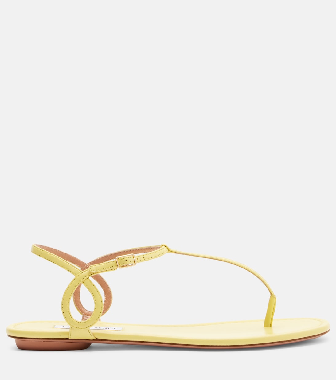Almost Bare leather thong sandals | Aquazzura