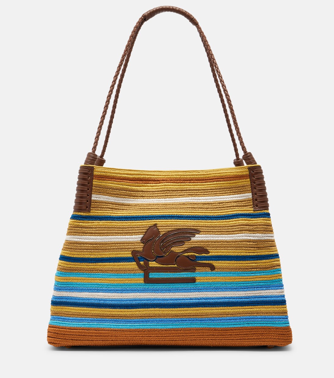 Libra Medium striped tote bag | Etro