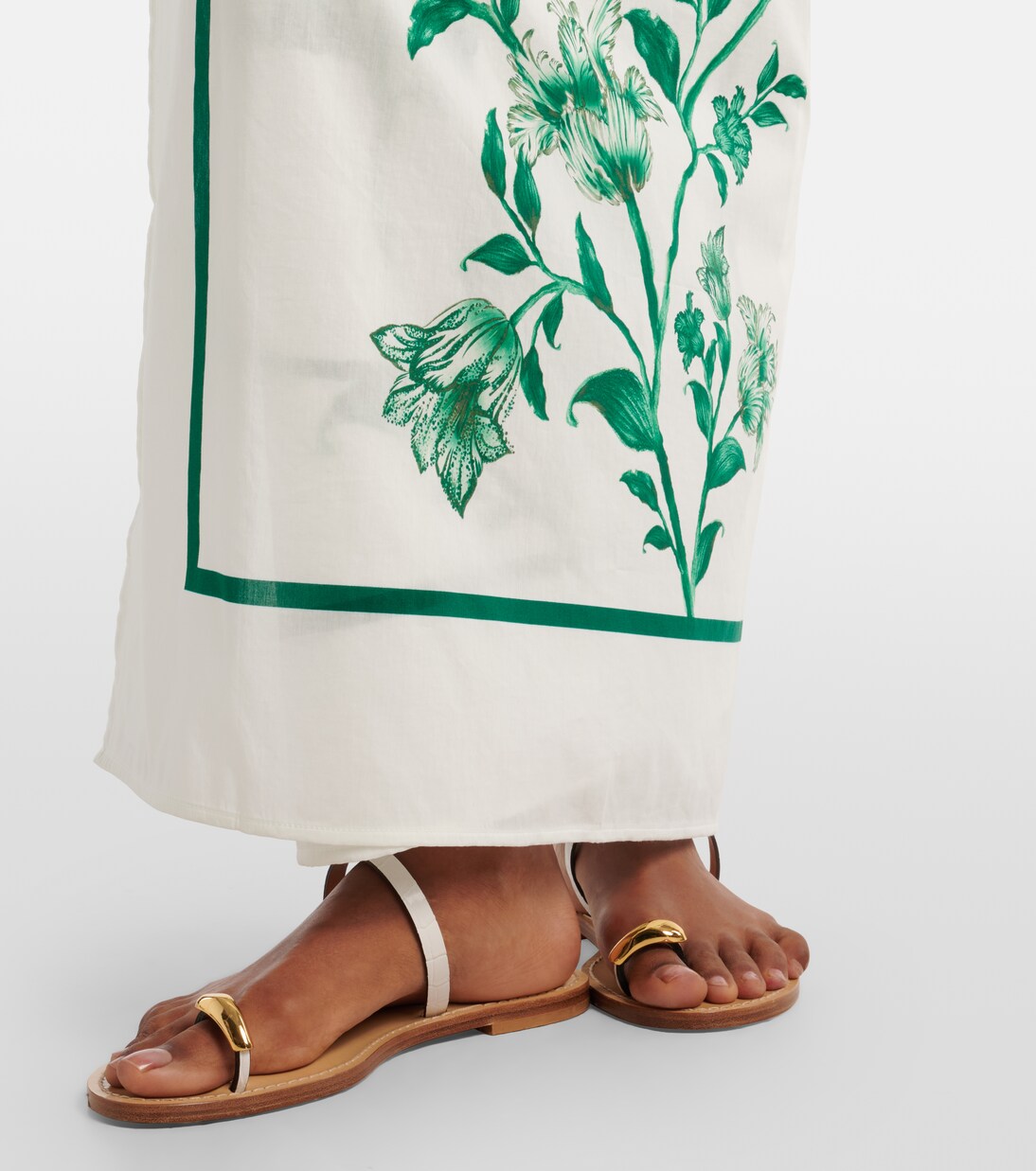 Pareo Lavanda aus Baumwolle und Seide | Agua by Agua Bendita