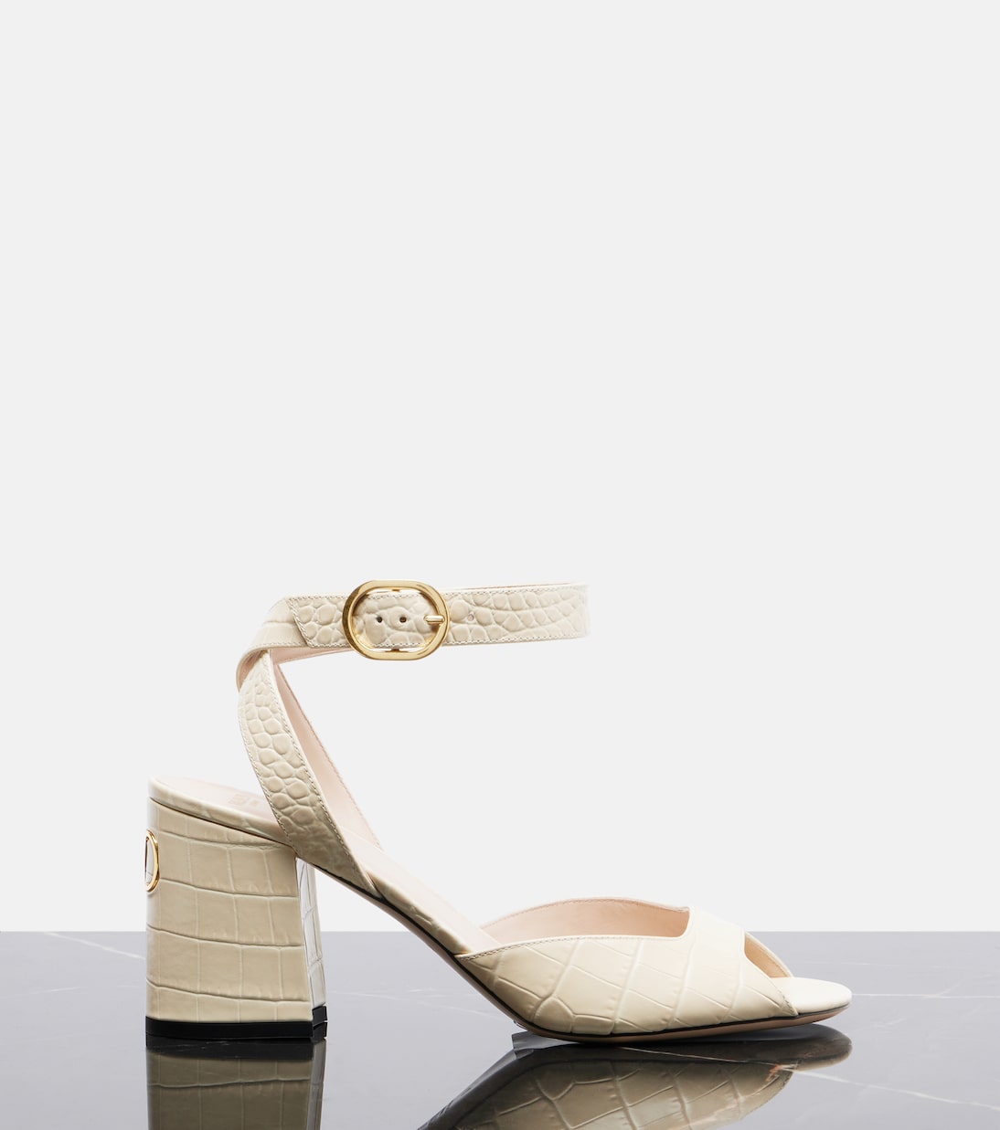 Sandalen Fawcette aus Leder | Valentino Garavani