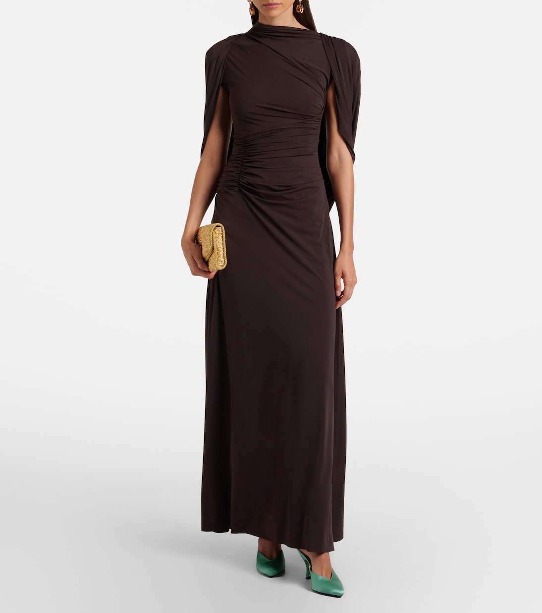 Aether draped jersey gown | Rachel Gilbert