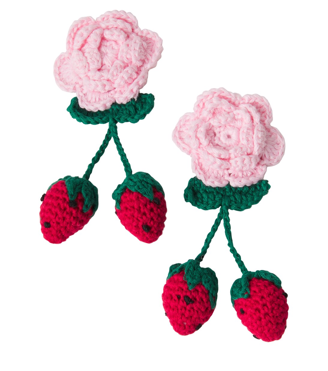 Crochet hair clips | Self-Portrait Kids