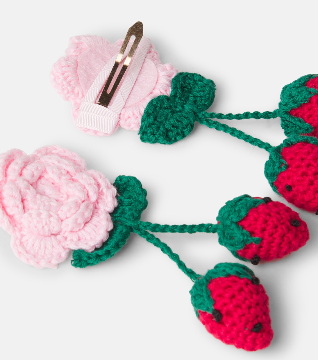 Crochet hair clips | Self-Portrait Kids