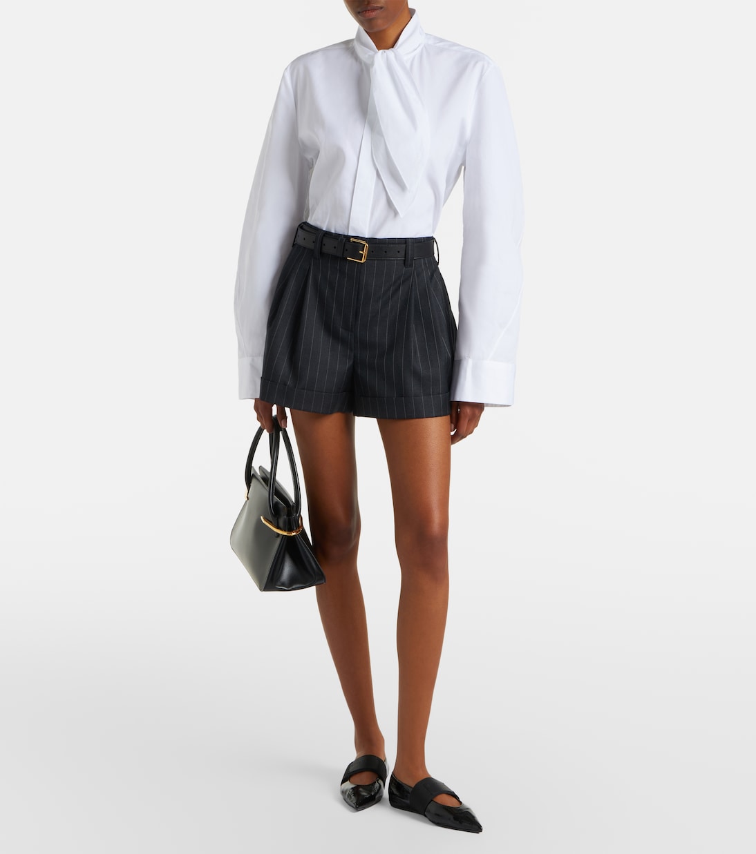 Pinstripe wool shorts | Givenchy