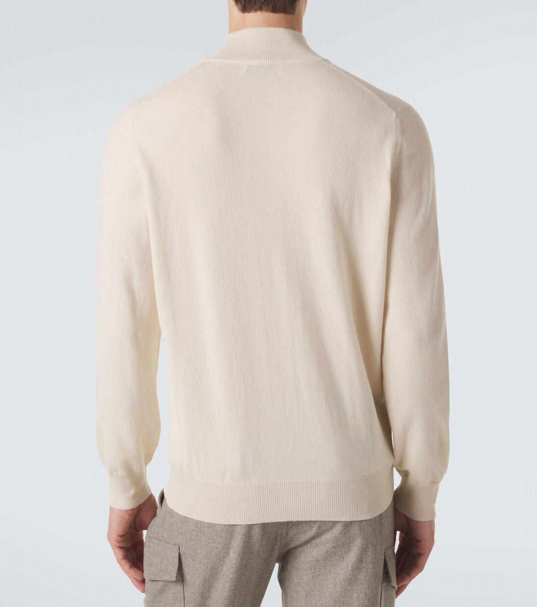 Cashmere half-zip sweater | Brunello Cucinelli
