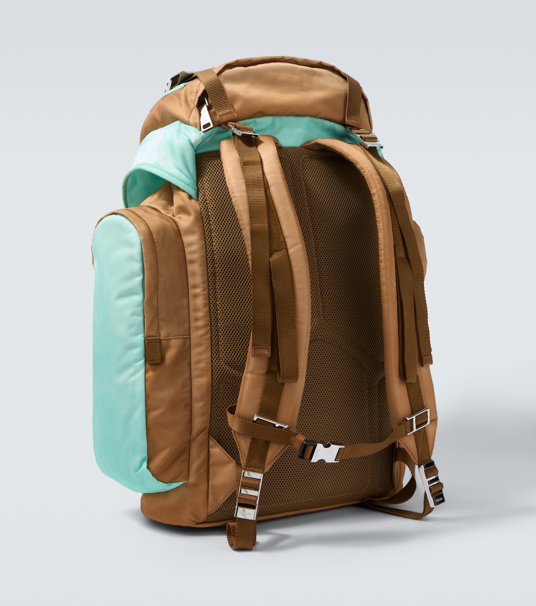 Large Re-Nylon and Saffiano leather backpack | Prada