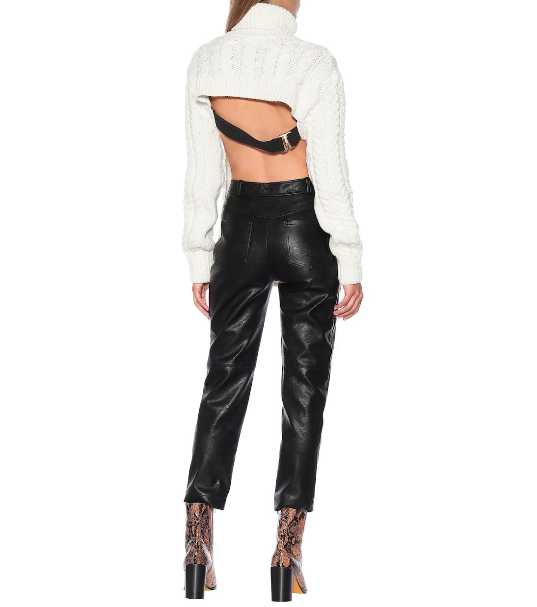 Pullover Cable Bareback | Tibi