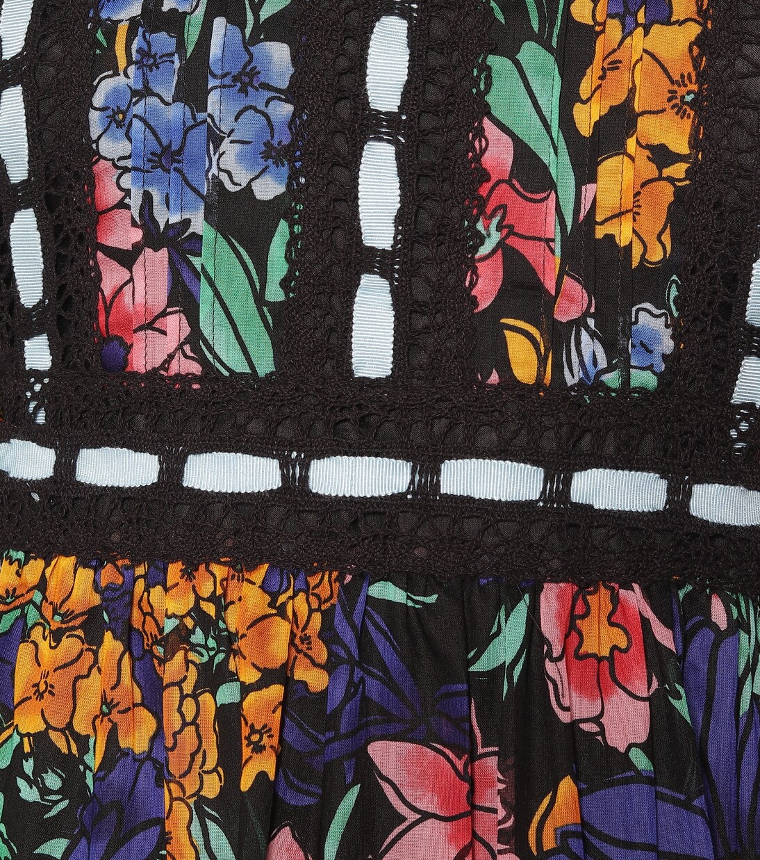 Robe midi imprimée en coton | Marc Jacobs