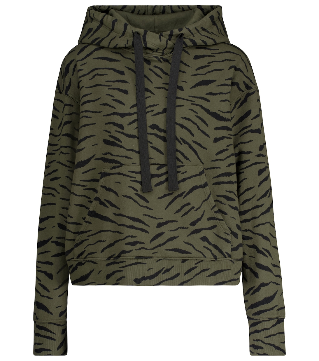 Roseanne printed cotton hoodie | Velvet