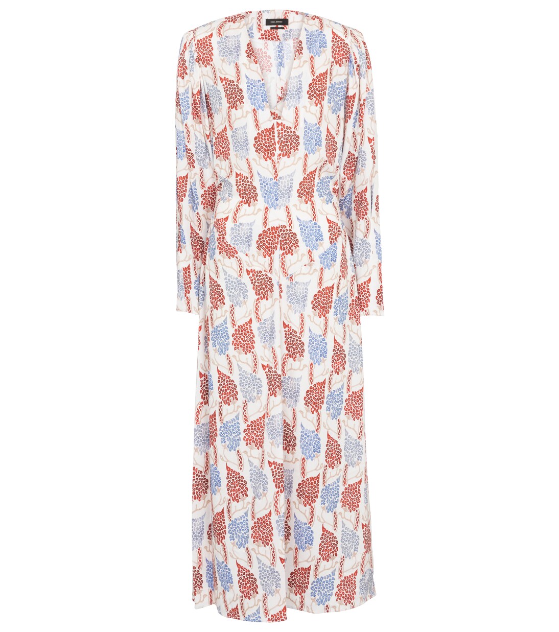 Robe midi Bagenia à fleurs | Isabel Marant