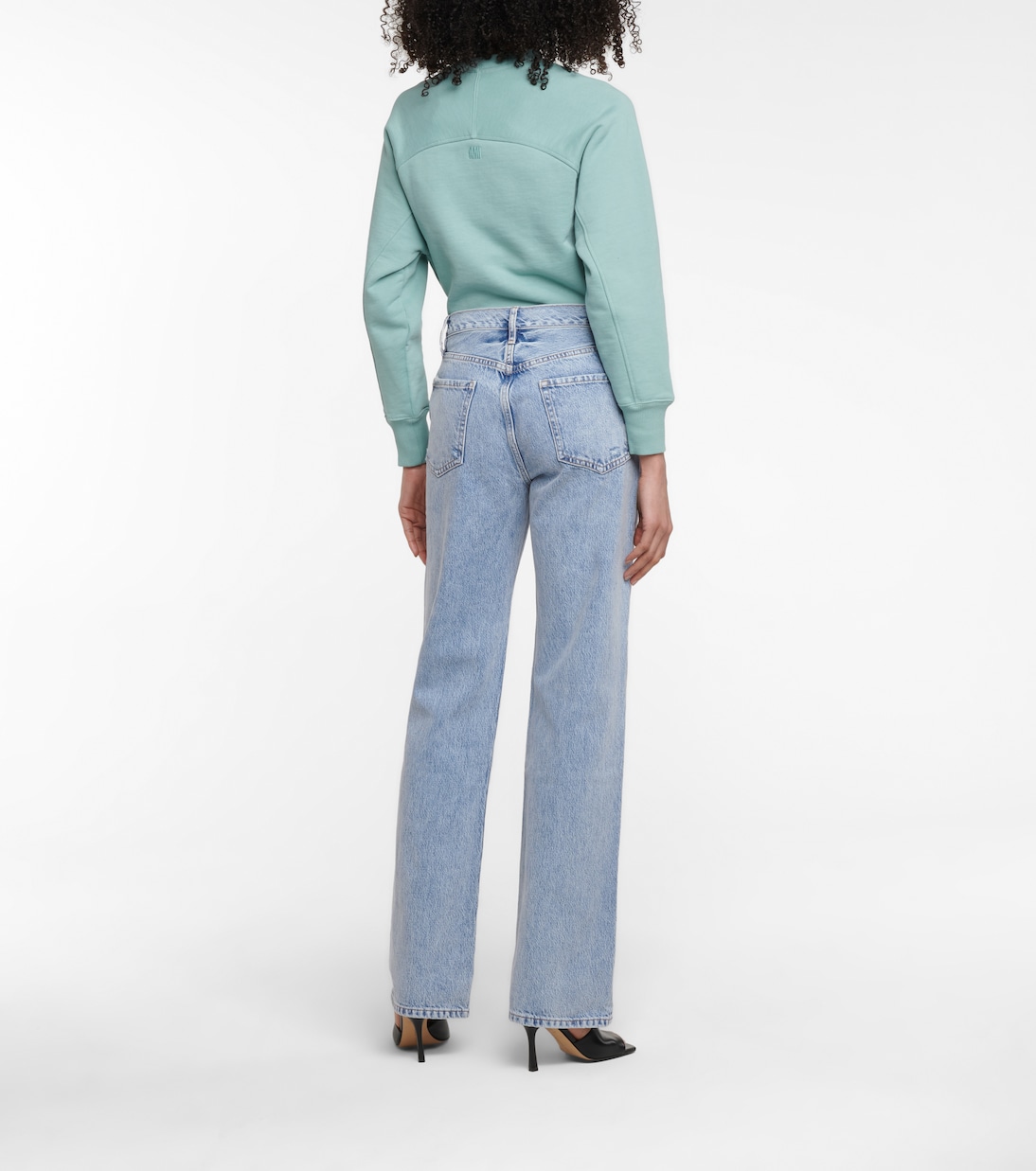 High-Rise Straight Jeans Le Jane | Frame