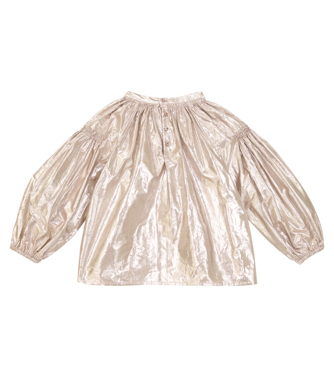 Habillee cotton-blend blouse | Bonpoint