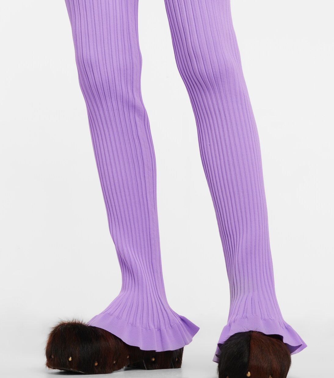 Leggings aus Rippstrick | Acne Studios