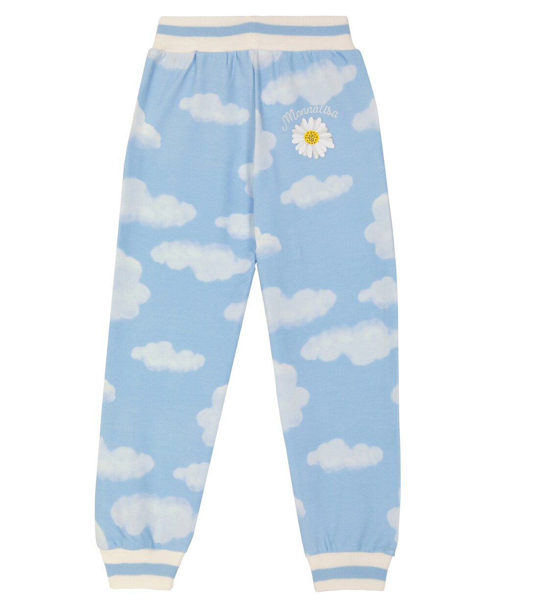 Printed cotton-blend sweatpants | Monnalisa