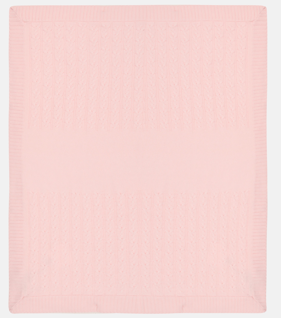 Cable-knit cashmere blanket | Loro Piana